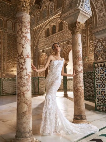 Pronovias HALFA #0 default Off White/Nude thumbnail