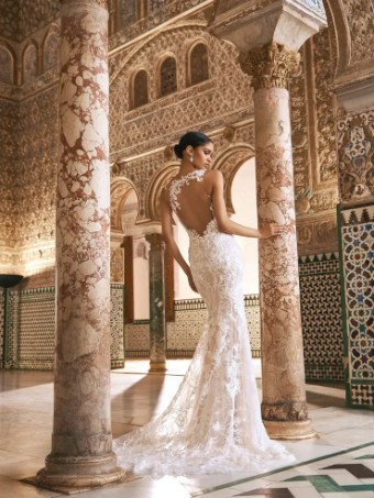 Pronovias HALFA #1 Off White/Nude thumbnail