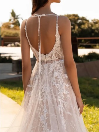 Pronovias HYPERION #1 Off White/Blush thumbnail
