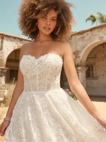 Maggie Sottero ALESSANDRA #1 Ivory/Almond thumbnail