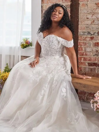 Maggie Sottero ROUSSEAU #1 Ivory thumbnail