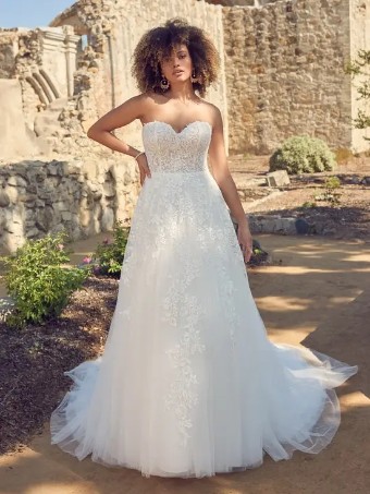 Maggie Sottero ROUSSEAU #0 default Ivory thumbnail
