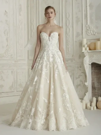 Pronovias ELCIRA #0 default Off White/Crystal/Beige thumbnail