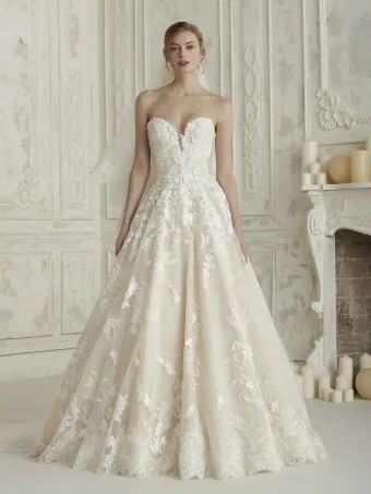 Pronovias ELCIRA #0 default Off White/Crystal/Beige thumbnail