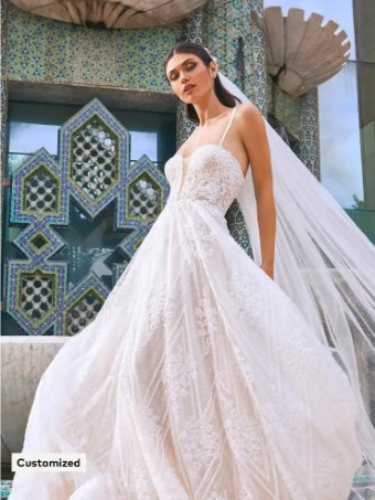 Pronovias CRESCENT #4 default Off White/Salmon/Nude thumbnail