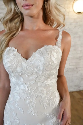 Stella York 7636 #1 Ivory/Biscotti thumbnail