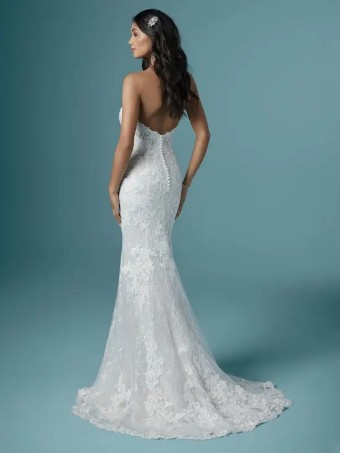 Maggie Sottero KAYSEN #1 Ivory/Silver/Misty Mauve thumbnail