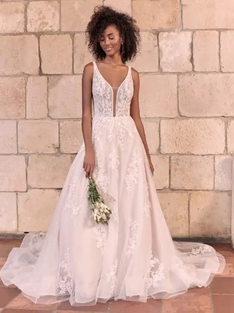 Maggie Sottero LETICIA #0 default Ivory/Light Champagne thumbnail