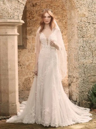 Maggie Sottero JOHANNA #0 default IV/BLUSH thumbnail