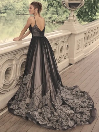 Maggie Sottero WATSON #1 Black/Nude thumbnail