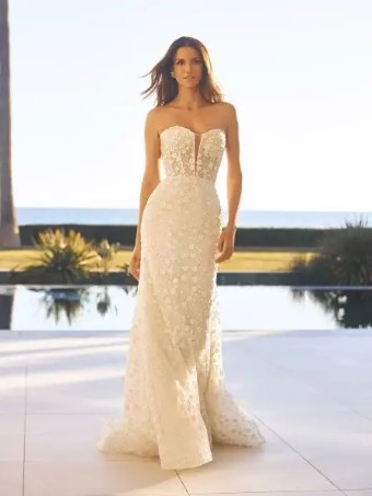 Pronovias PHOEBE #0 default Off White/Nude thumbnail