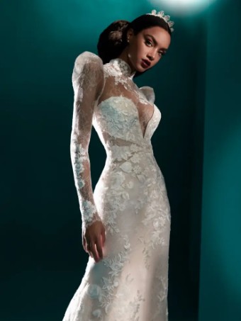 Pronovias ETIENETTE #3 default Off White/Pink thumbnail
