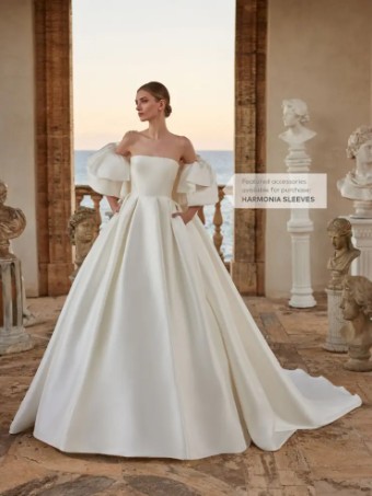 Pronovias HARMONIA- DRESS ONLY #0 default Off White thumbnail