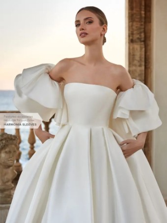 Pronovias HARMONIA- DRESS ONLY #2 default Off White thumbnail