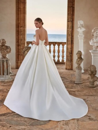 Pronovias HARMONIA- DRESS ONLY #1 Off White thumbnail