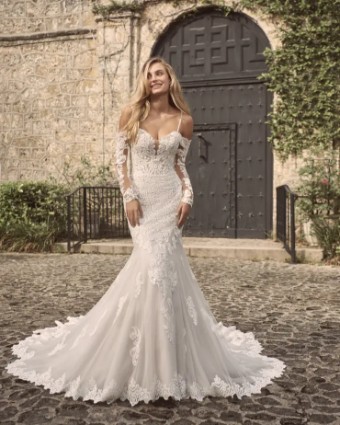 Maggie Sottero FIONA #0 default Ivory over Vintage Mauve thumbnail