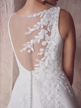Maggie Sottero PAXTON #2 All Ivory thumbnail