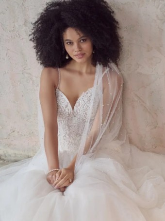 Maggie Sottero GEDDES #6 Ivory over Nude (gown with Natural Illusion) thumbnail
