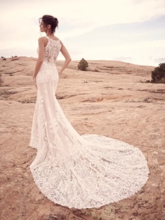 Maggie Sottero DECLAN #4 default Ivory over Nude (gown with Natural Illusion) thumbnail