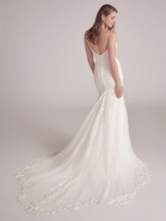 Maggie Sottero PENELOPE #2 Ivory over Blush (gown with Natural Illusion) thumbnail