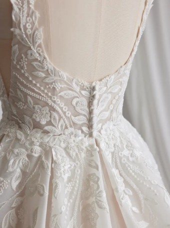 Sottero and Midgley MADDOX #5 default All Ivory (gown with Ivory Illusion) thumbnail
