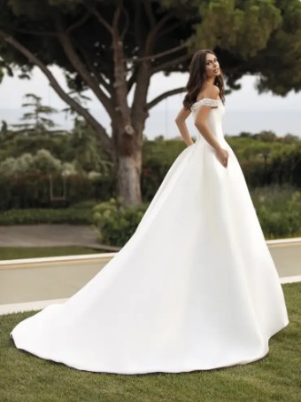 Pronovias REA #2 default Off White/Crystal thumbnail