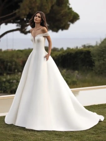 Pronovias REA #0 default Off White/Crystal thumbnail