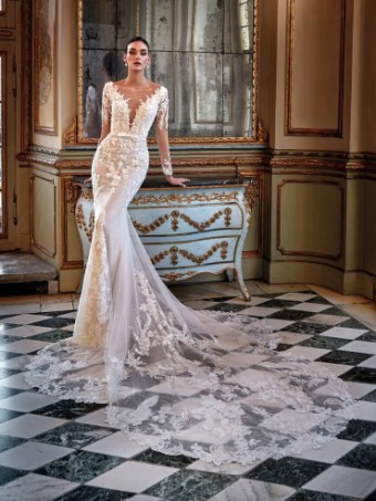 Pronovias EIRIAN #0 default Off White/Nude/Almond thumbnail