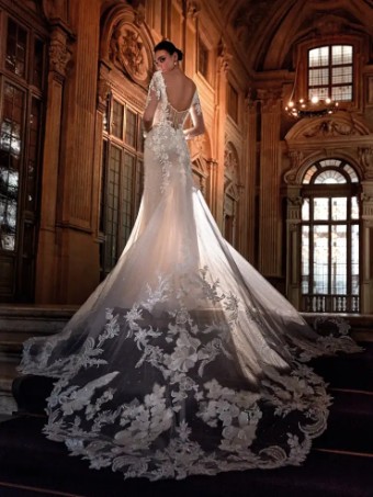 Pronovias EIRIAN #1 Off White/Nude/Almond thumbnail