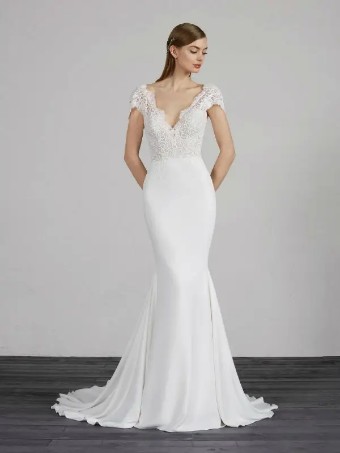 Pronovias MILADY #0 default Off White/Nude thumbnail