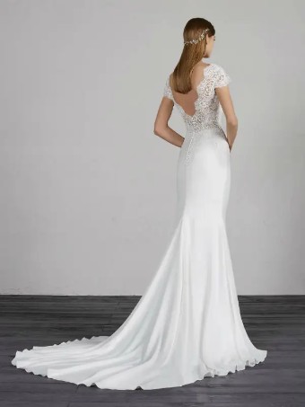 Pronovias MILADY #1 Off White/Nude thumbnail