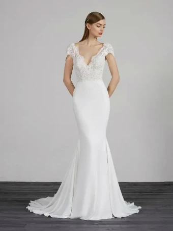 Pronovias MILADY #0 default Off White/Nude thumbnail