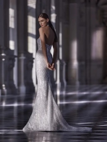 Pronovias FERRARA #1 default Light Pink/Silver/Nude thumbnail