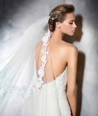 Pronovias PRINCIA #2 default Off White/Dark Beige thumbnail