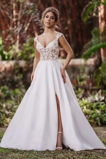 Allure Bridals 9954 #0 default IV/NUDE thumbnail