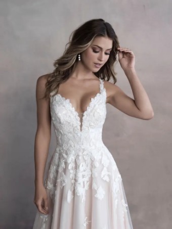 Allure Bridals 9811 #2 default Champagne/Ivory/Nude thumbnail
