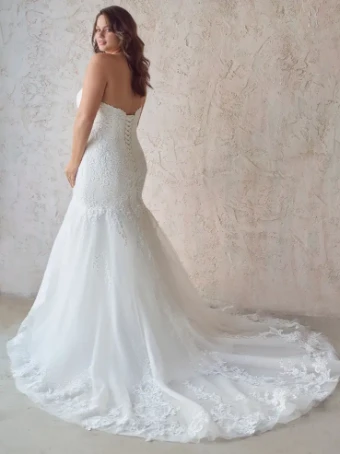 Maggie Sottero TOCCARA #2 Ivory (gown with Ivory Illusion) thumbnail