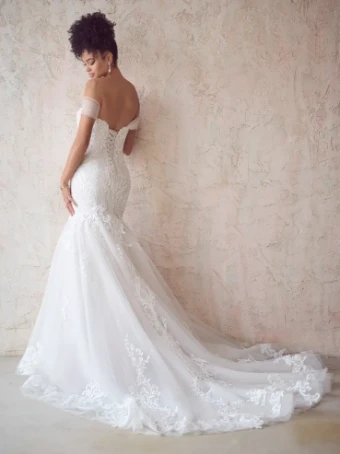Maggie Sottero TOCCARA #4 Ivory (gown with Ivory Illusion) thumbnail