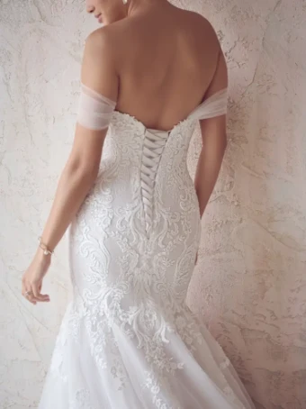 Maggie Sottero TOCCARA #1 Ivory (gown with Ivory Illusion) thumbnail