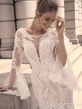 Maggie Sottero SAIGE #2 default Ivory/Mocha thumbnail