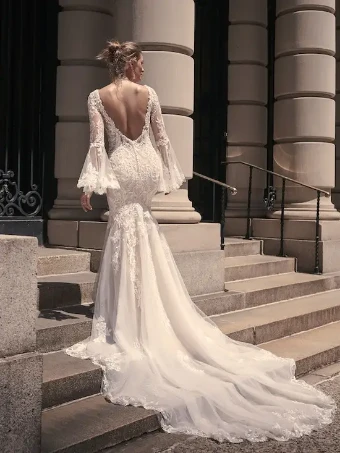 Maggie Sottero SAIGE #1 Ivory/Mocha thumbnail