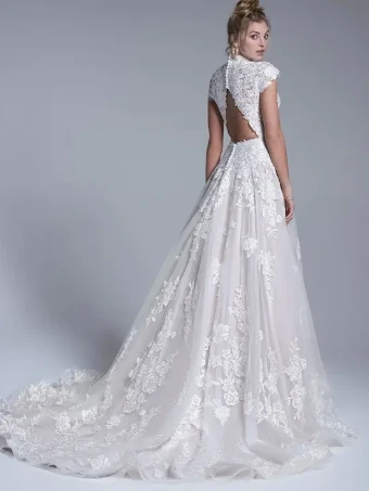 Sottero and Midgley KINGSLEY #4 default Ivory (gown with Ivory Illusion) thumbnail