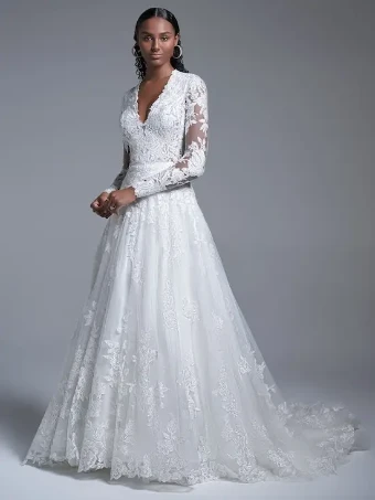 Sottero and Midgley KINGSLEY #0 default Ivory (gown with Ivory Illusion) thumbnail