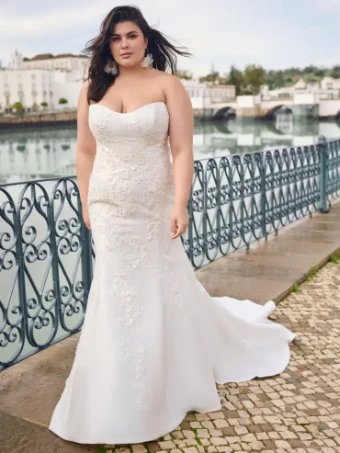 Sottero and Midgley BARCELONA #1 Ivory/Silver Accent thumbnail