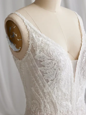Sottero and Midgley FRANKLYNN #3 Ivory over Blush (gown with Ivory Illusion) thumbnail