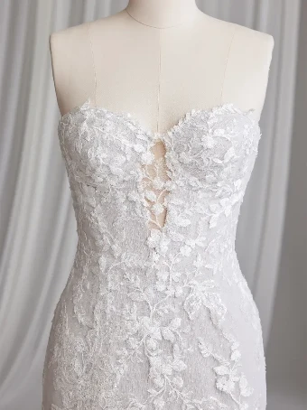 Sottero and Midgley KENSINGTON #4 All Ivory (gown with Ivory Illusion) thumbnail