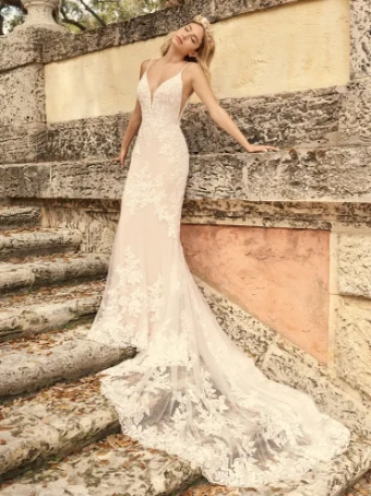 Maggie Sottero FONTAINE #2 Ivory/Soft Pearl thumbnail