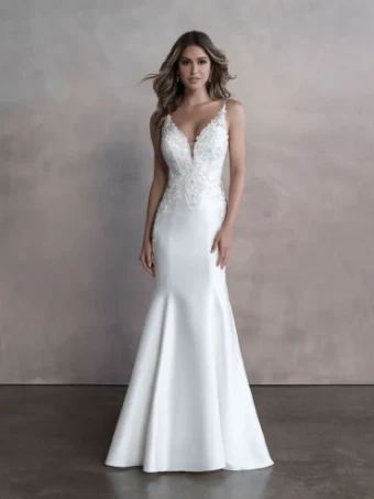 Allure Bridals 9805 #0 default Ivory/Silver/Nude thumbnail