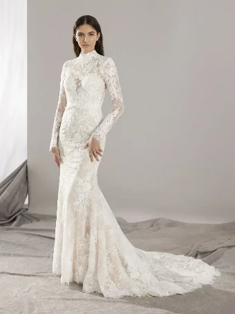 Pronovias LEITH #0 default Off White/Powder Pink thumbnail