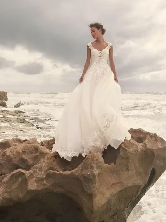Maggie Sottero JADA OVERSKIRT #1 default Ivory/Soft Nude thumbnail